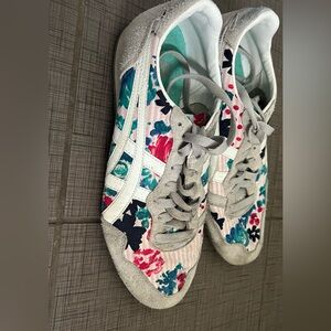ASICS tiger floral print
